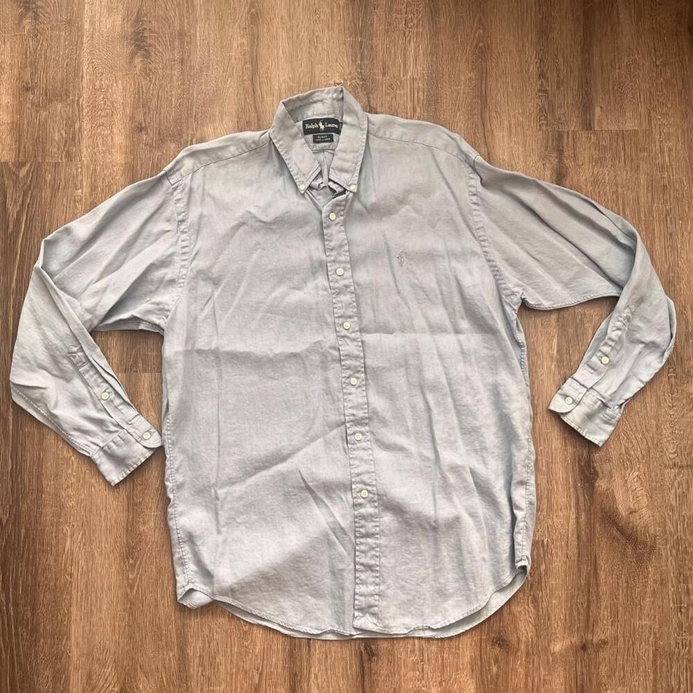 Ralph Lauren blue button up